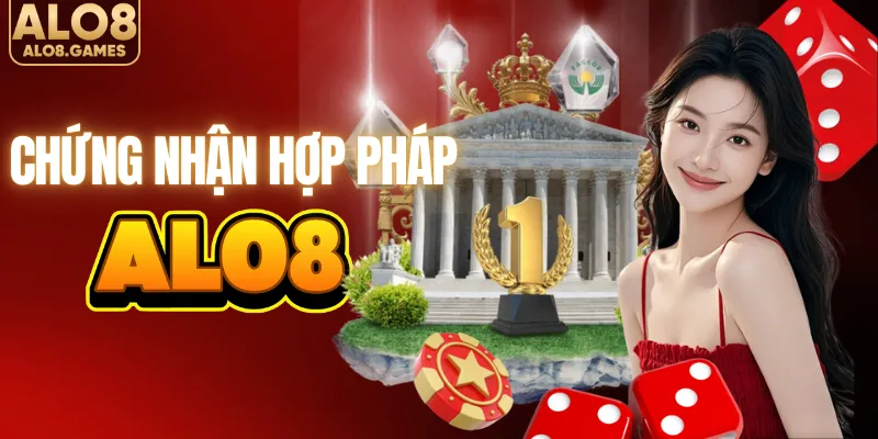 ALO8 sở hữu đầy đủ chứng nhận hợp pháp