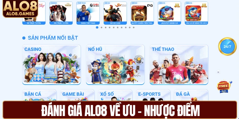 Đánh giá ALO8 về ưu - nhược điểm