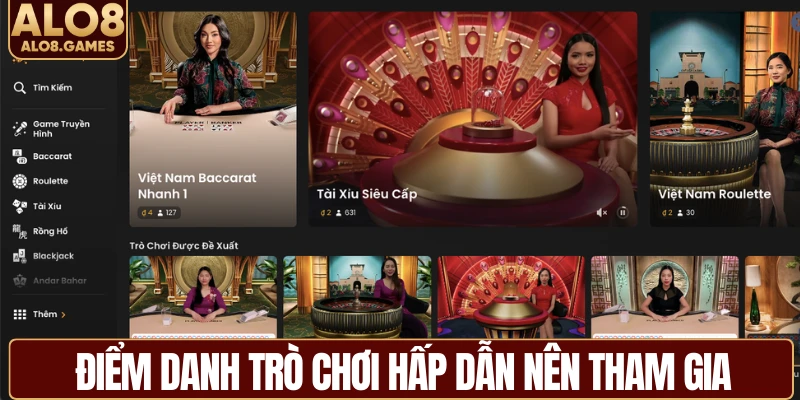 Điểm danh trò chơi hấp dẫn nên tham gia