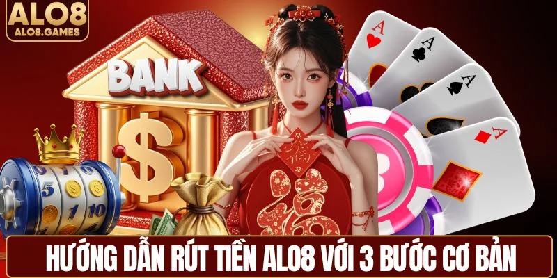 Hướng dẫn chi tiết 3 bước rút tiền ALO8 cơ bản cho người mới