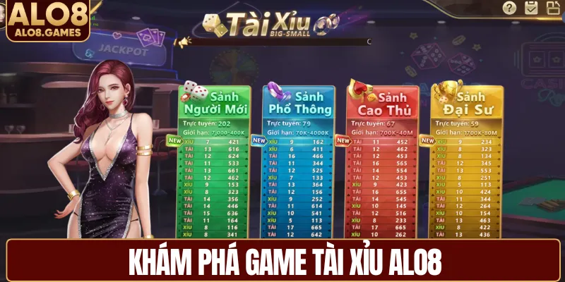 Khám phá game tài xỉu ALO8