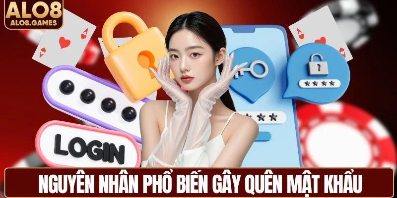 Nguyên nhân quên mật khẩu ALO8