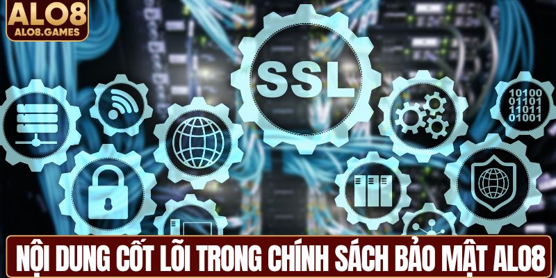 Nội dung cốt lõi trong chính sách bảo mật ALO8