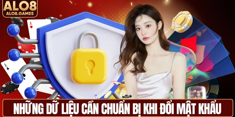 Thông tin cần chuẩn bị trước khi đổi mật khẩu ALO8